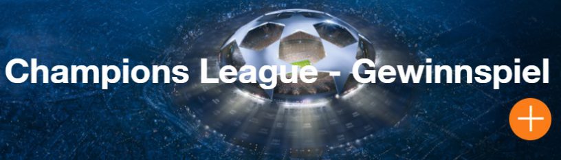 Champions League Gewinnspiel Screenshot ZDFsport