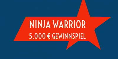 Ninja Warrior 5.000 Euro Gewinnspiel