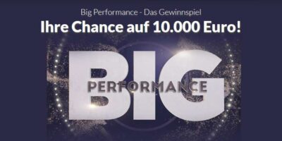 Big Performance Gewinnspiel