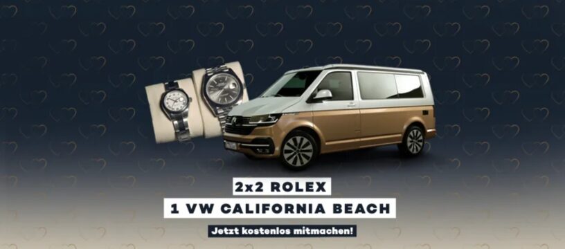 Sat1 Valentinstag Gewinnspiel 2023 Rolex VW