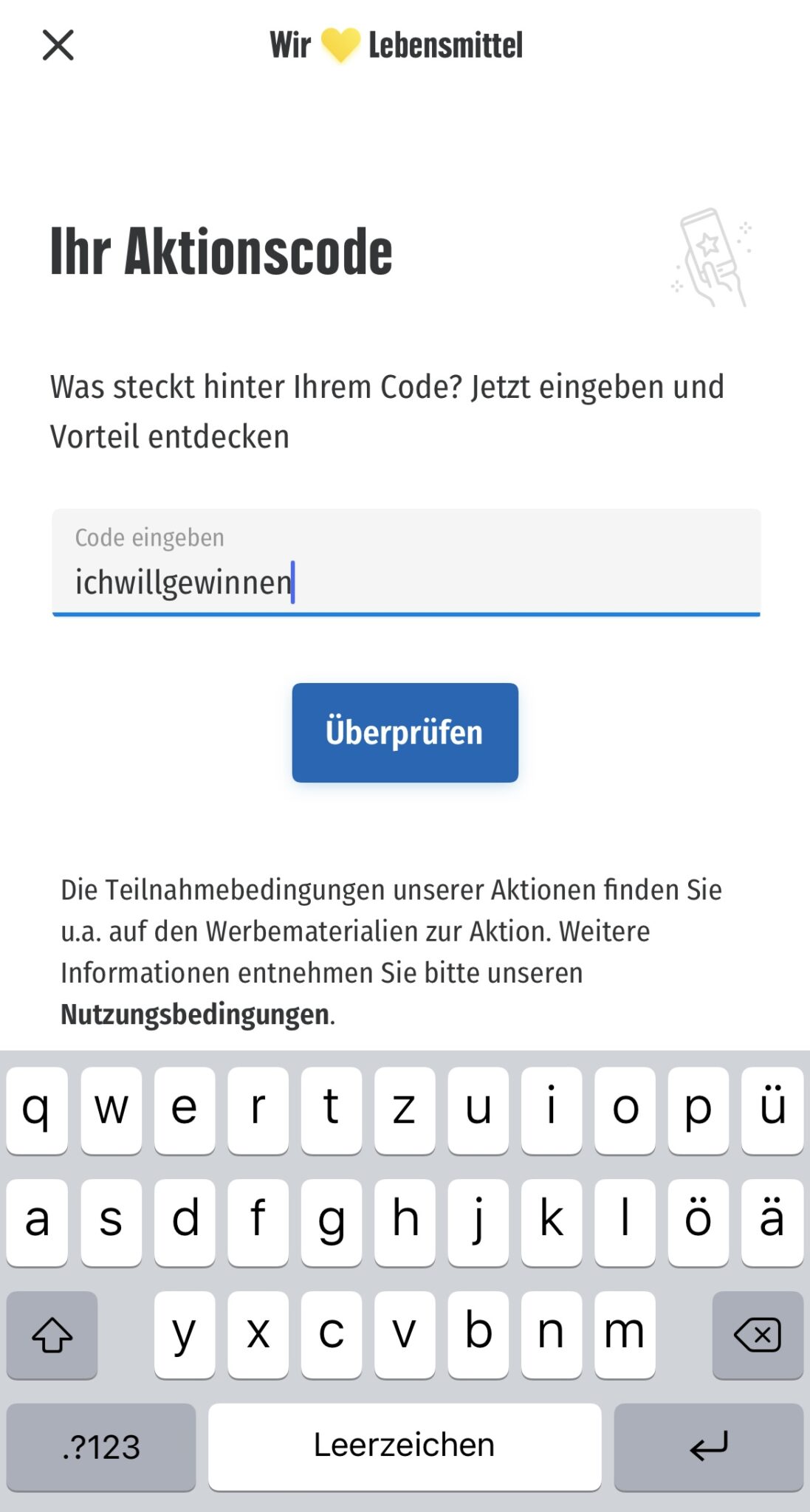 Edeka App Aktionscode Eingeben